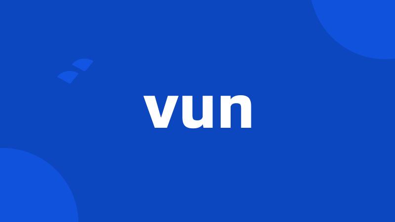 vun