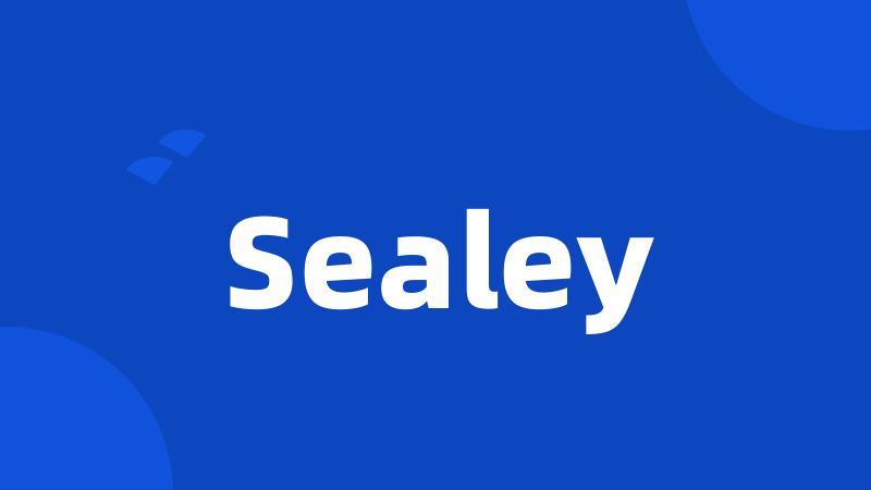 Sealey