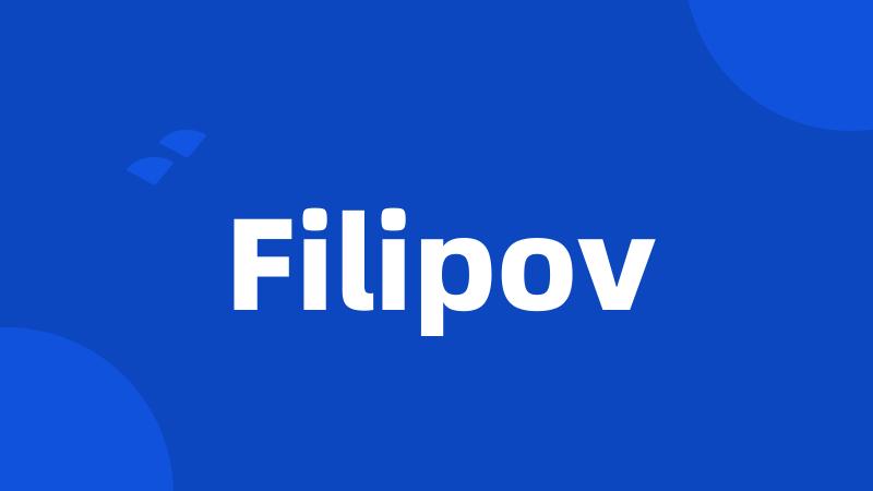 Filipov