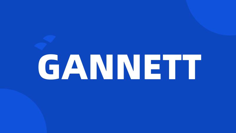 GANNETT