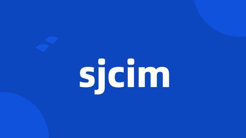 sjcim