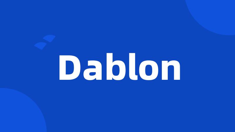 Dablon