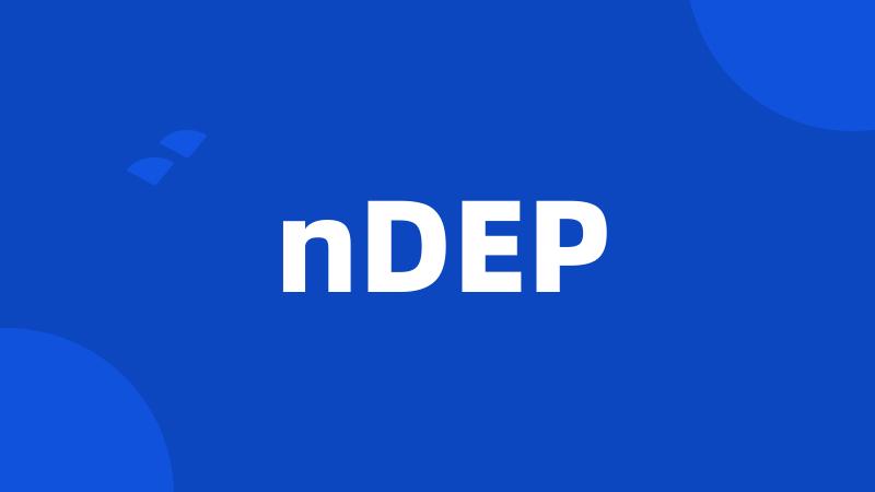 nDEP