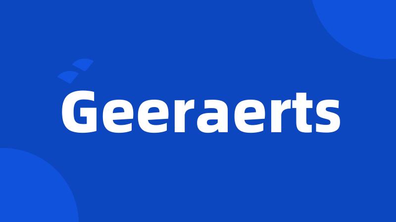 Geeraerts