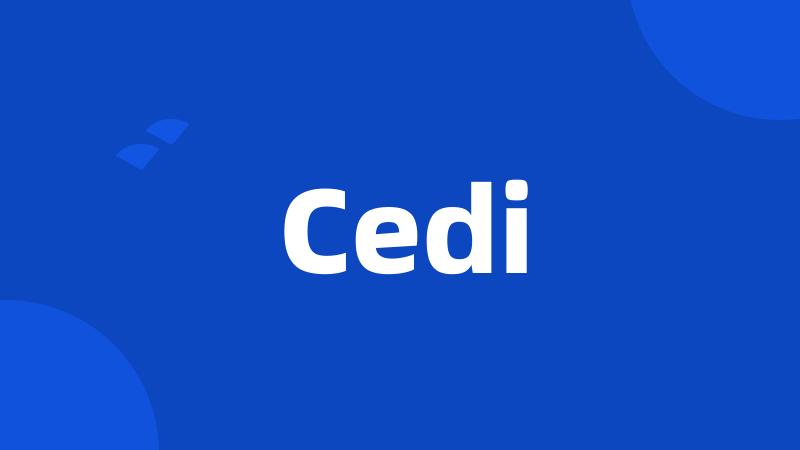 Cedi