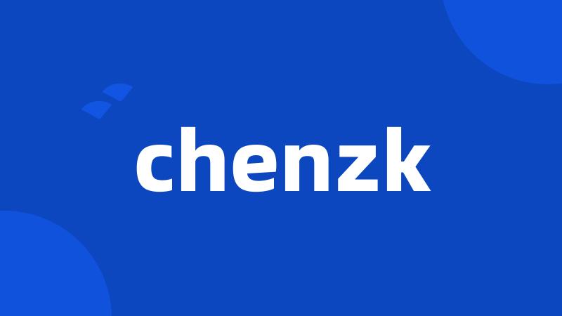 chenzk