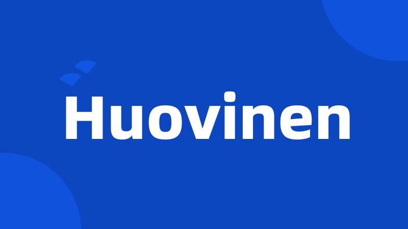 Huovinen