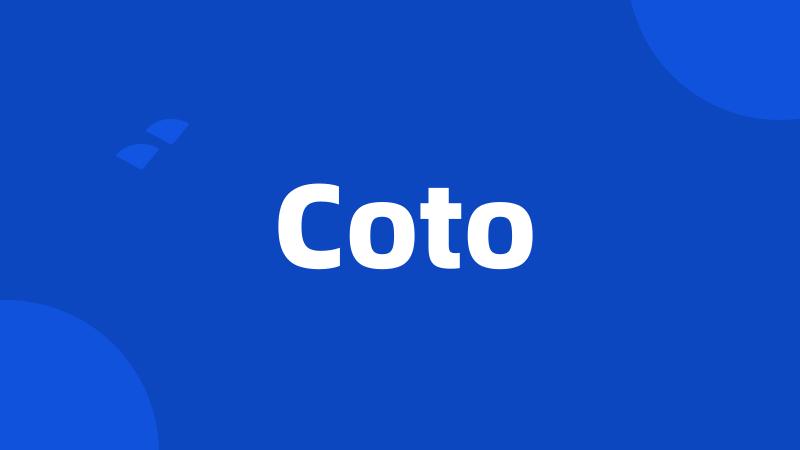 Coto