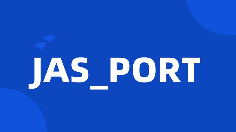 JAS_PORT