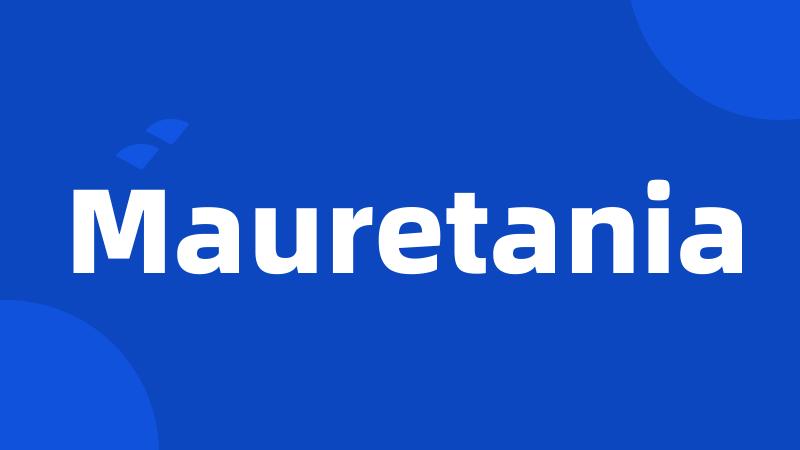 Mauretania