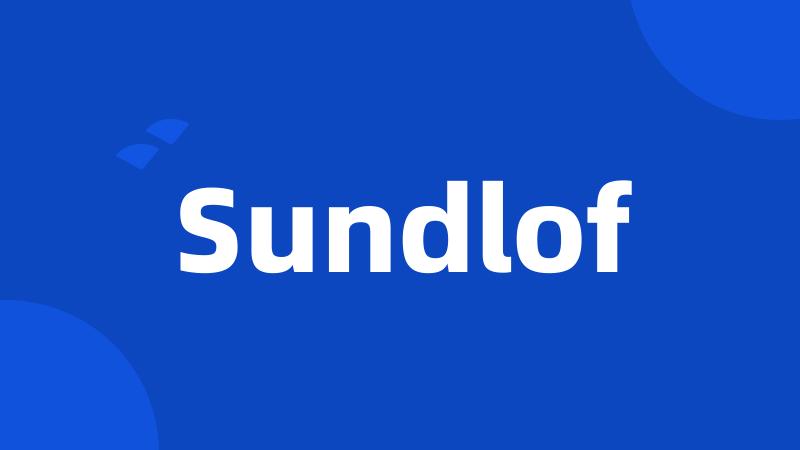 Sundlof