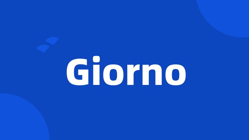 Giorno