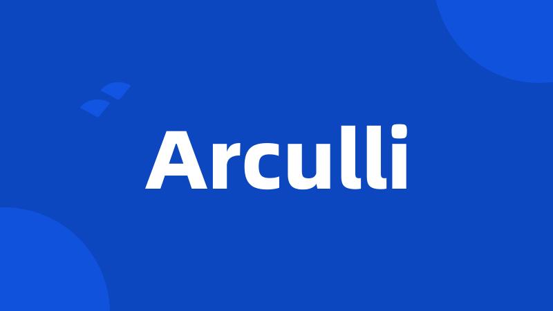 Arculli