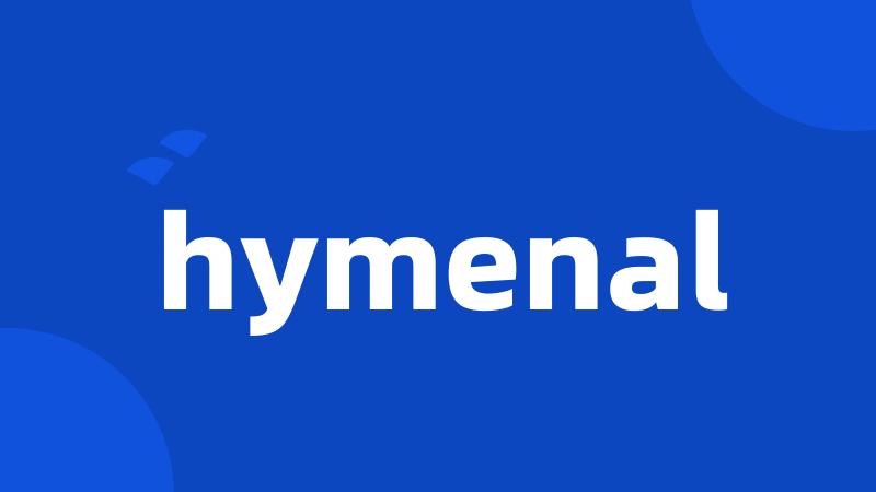 hymenal