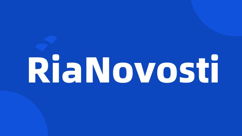 RiaNovosti