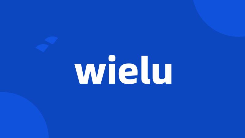 wielu