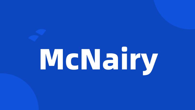 McNairy