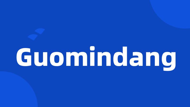 Guomindang