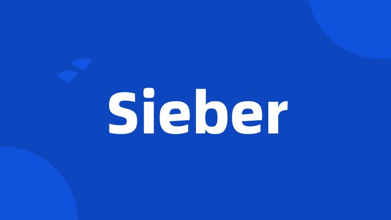 Sieber