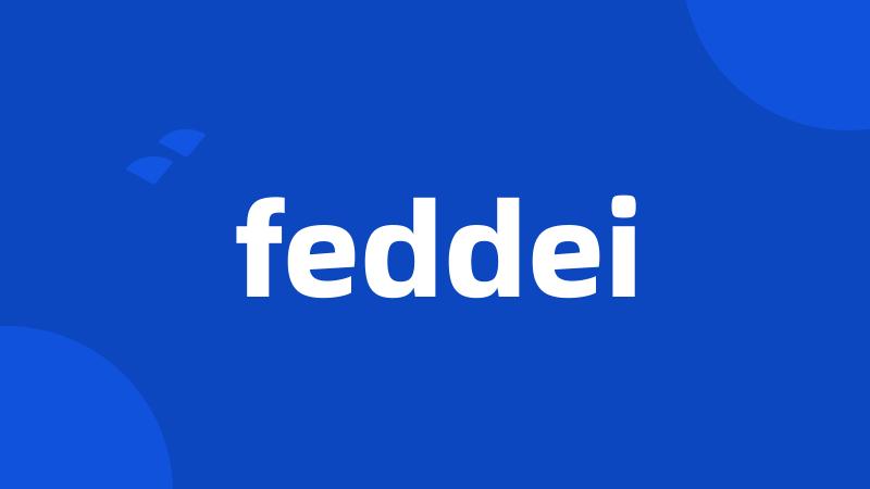 feddei