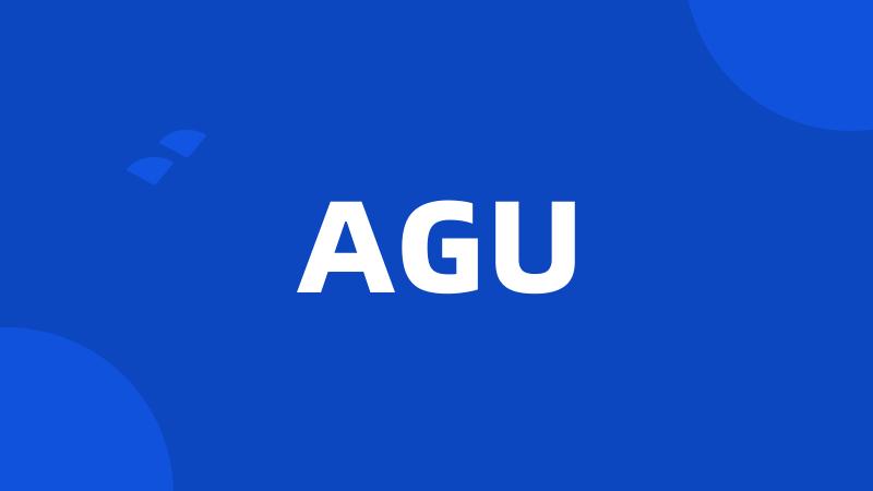 AGU