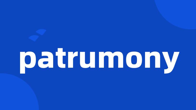 patrumony