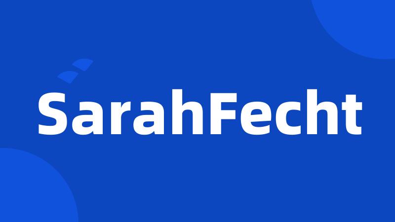 SarahFecht