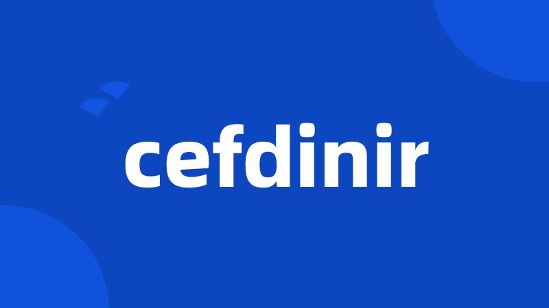 cefdinir