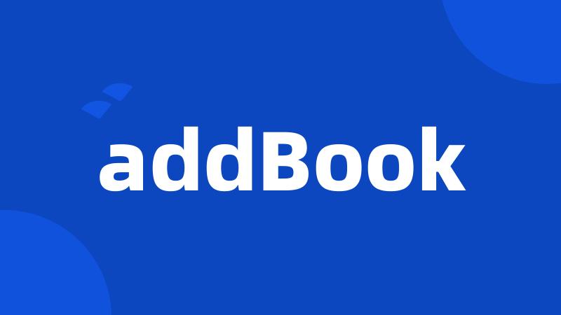 addBook