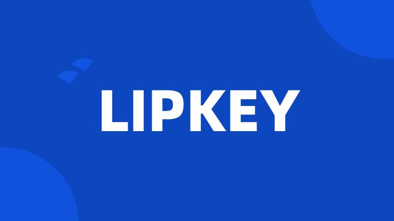 LIPKEY