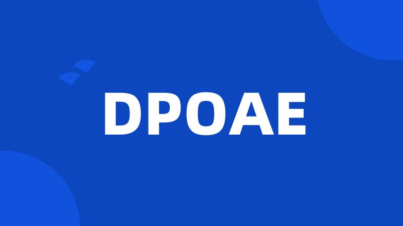 DPOAE