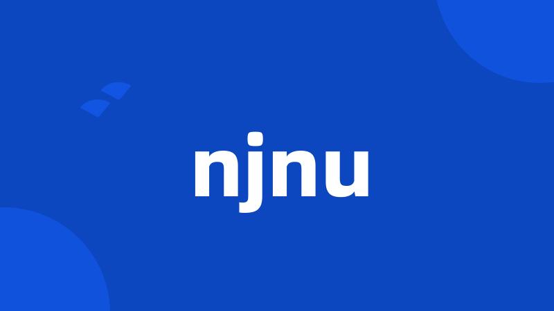 njnu