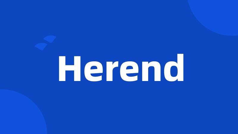 Herend