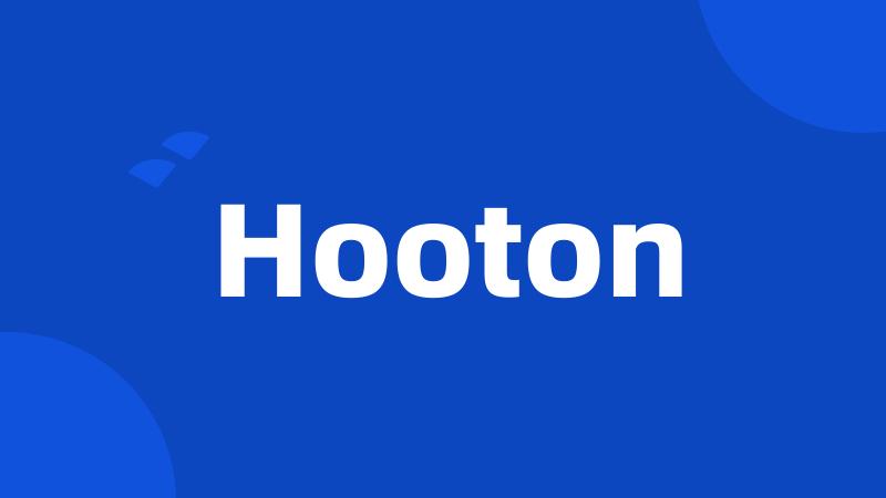 Hooton