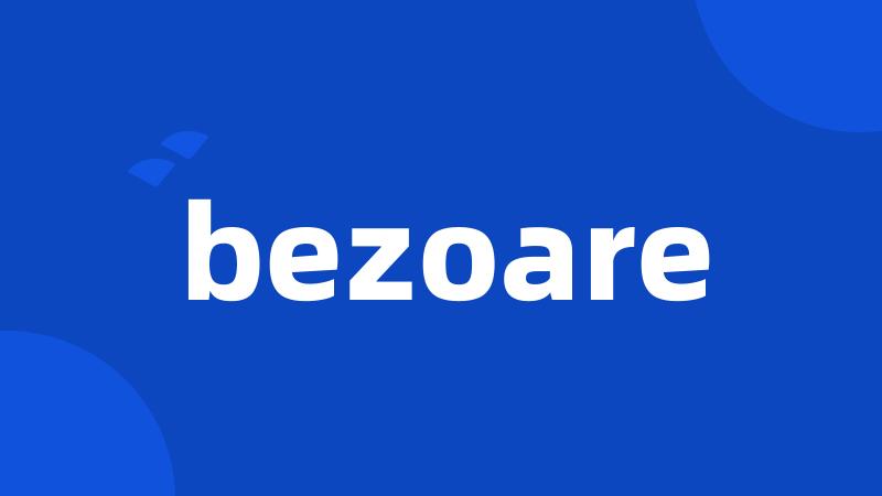 bezoare