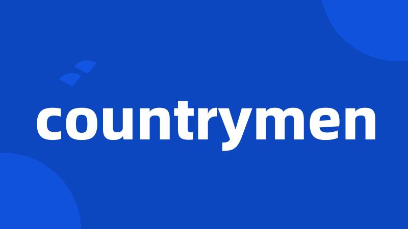 countrymen