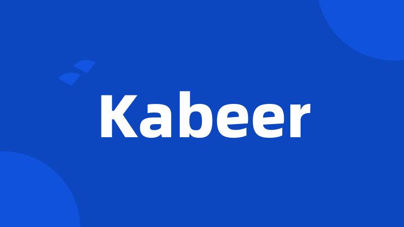 Kabeer