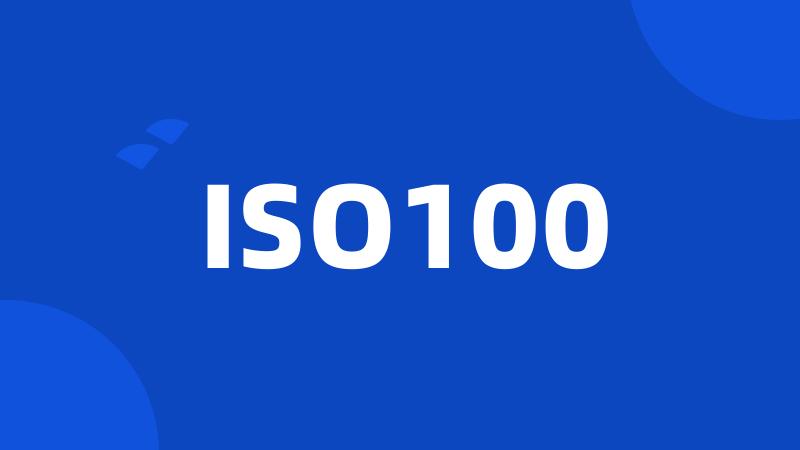 ISO100