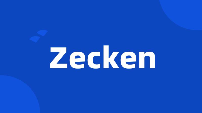 Zecken