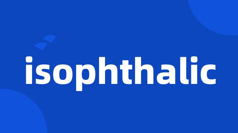 isophthalic