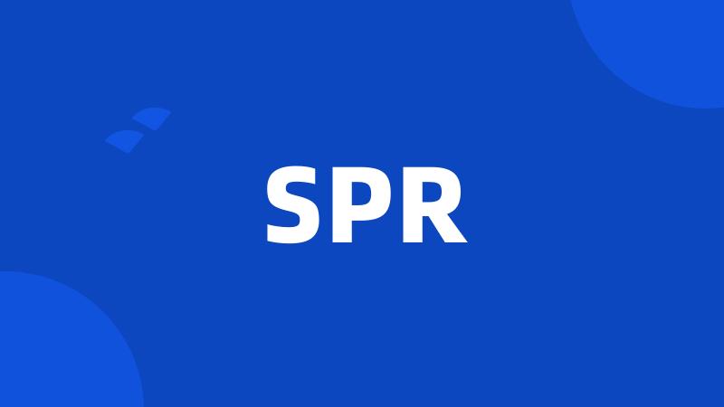 SPR