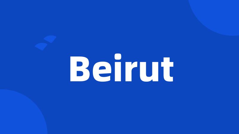 Beirut