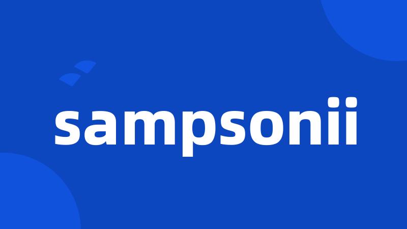 sampsonii