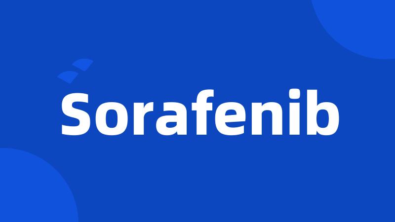 Sorafenib