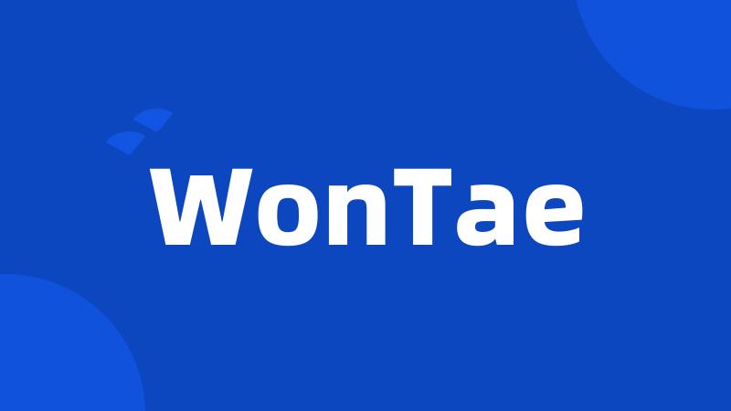 WonTae