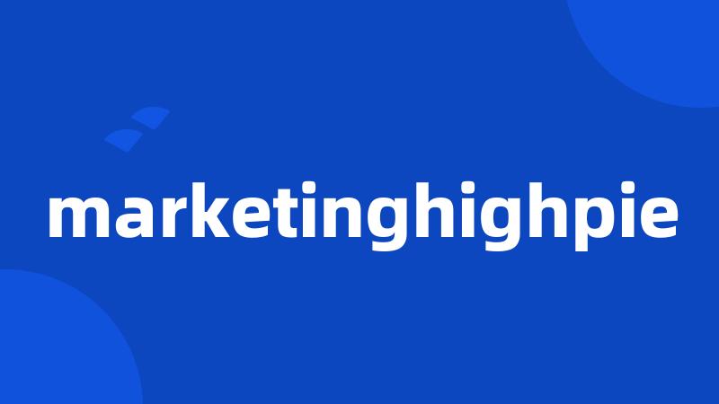 marketinghighpie