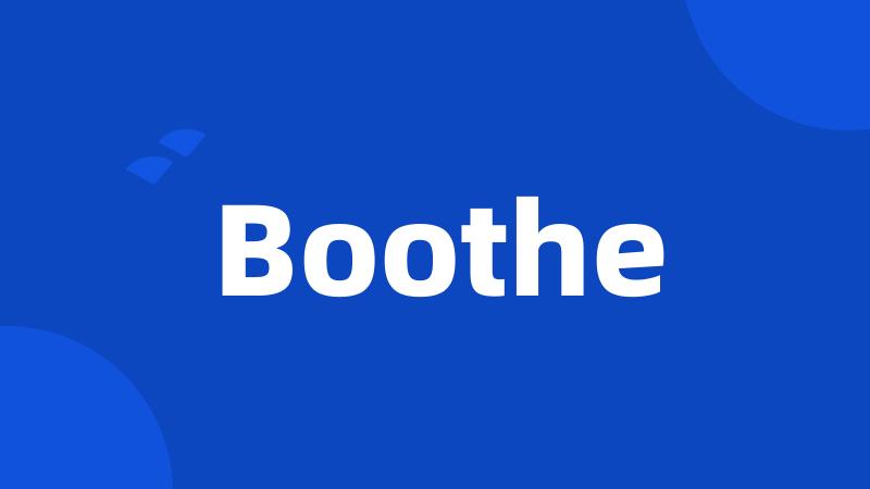 Boothe