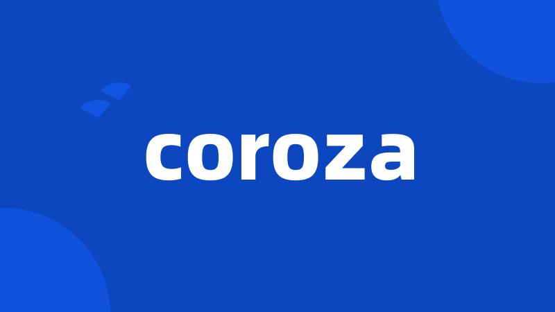 coroza