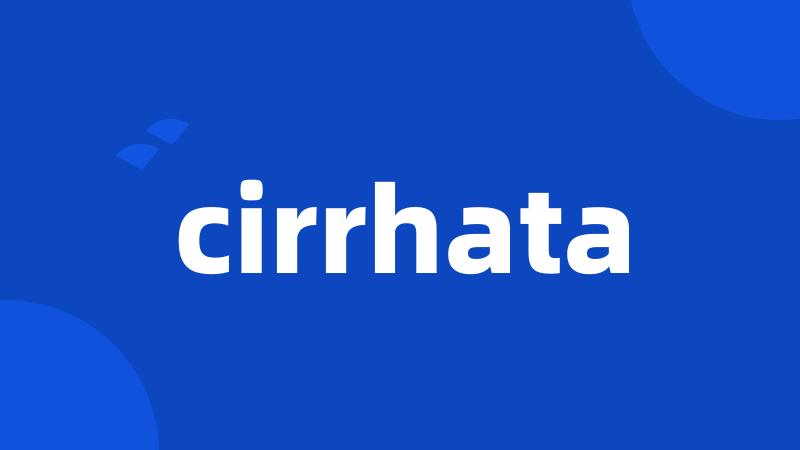 cirrhata