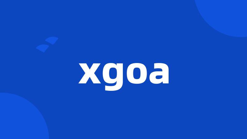 xgoa